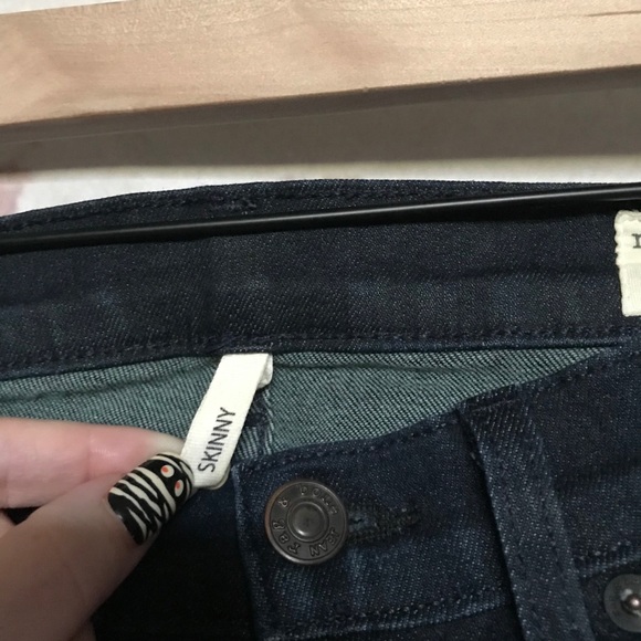 Rag & Bone The Skinny Jean In Olive Harrow Size 26 - Picture 7 of 10